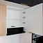 Küchenschrank Denis W90OKGR schwarze matte continental/weiß,3