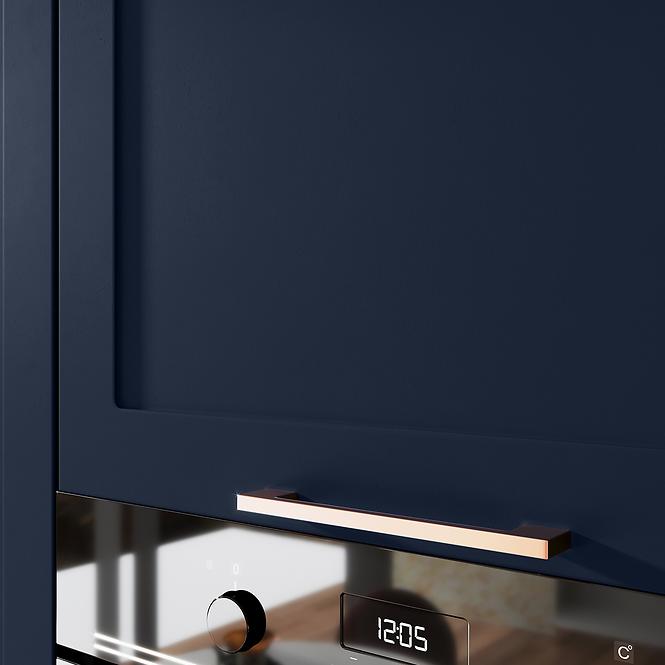 Küchenschrank Adele WS40 PL marineblau matte/weiß