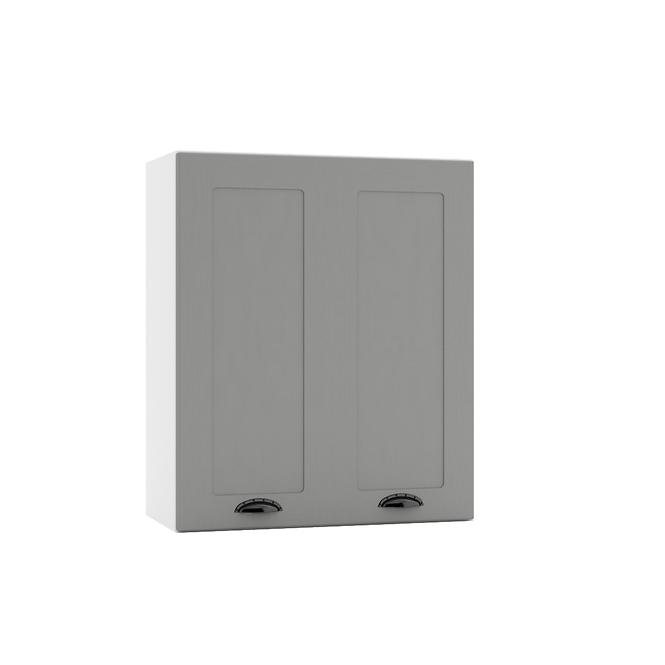 Küchenschrank Adele W60 grau matte/weiß