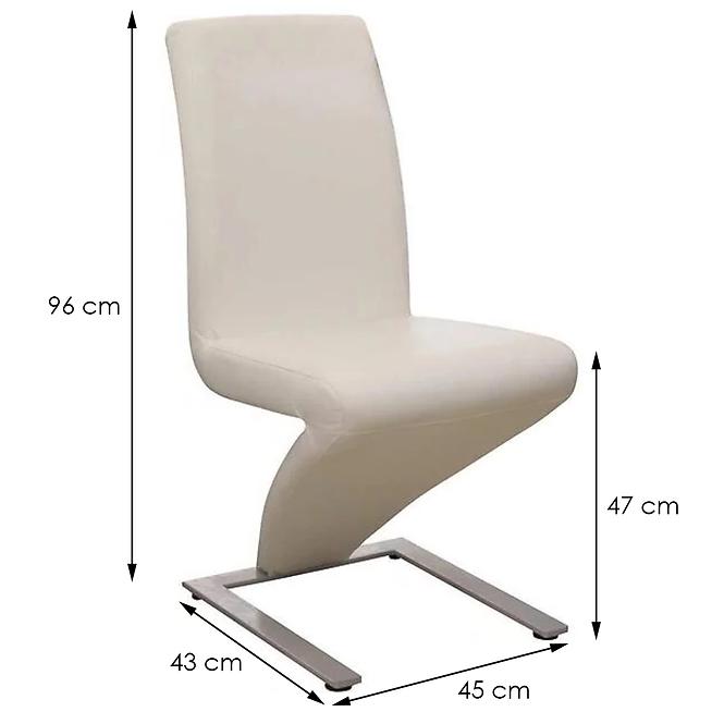 Stuhl 349 Pireus 1 Weiß