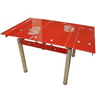 Tisch Frank 130x80 Rot