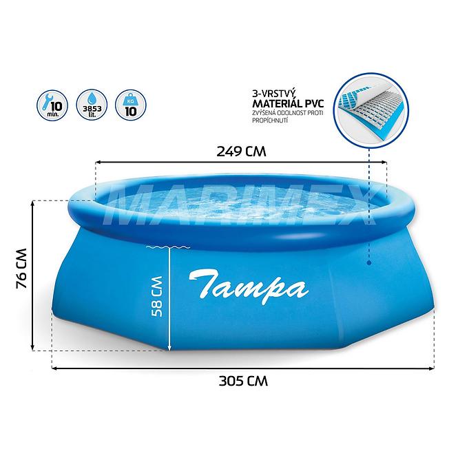Fast-Set-Pool Tampa 3,05x0,7 6m