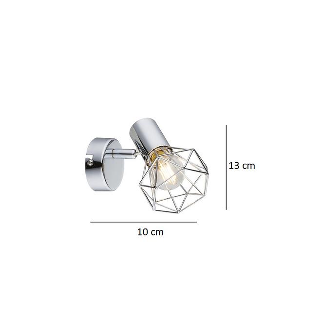 Lampe 54802-1 LS1 Draht Chrom