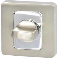 Türschild R62 WC nickel/satin/chrom