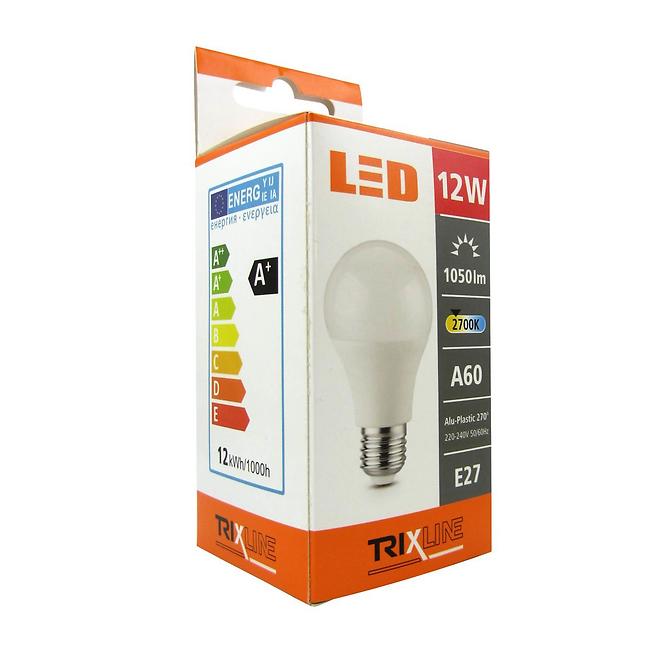 Glühbirne BC 12W TR LED E27 A60 2700K Trixline,3