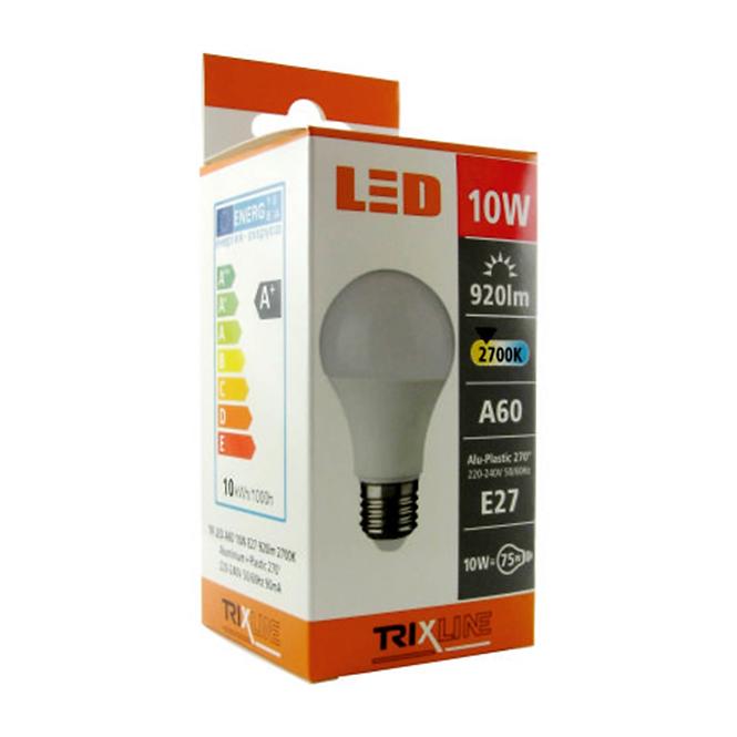 Glühbirne BC 10W TR LED E27 A60 2700K Trixline