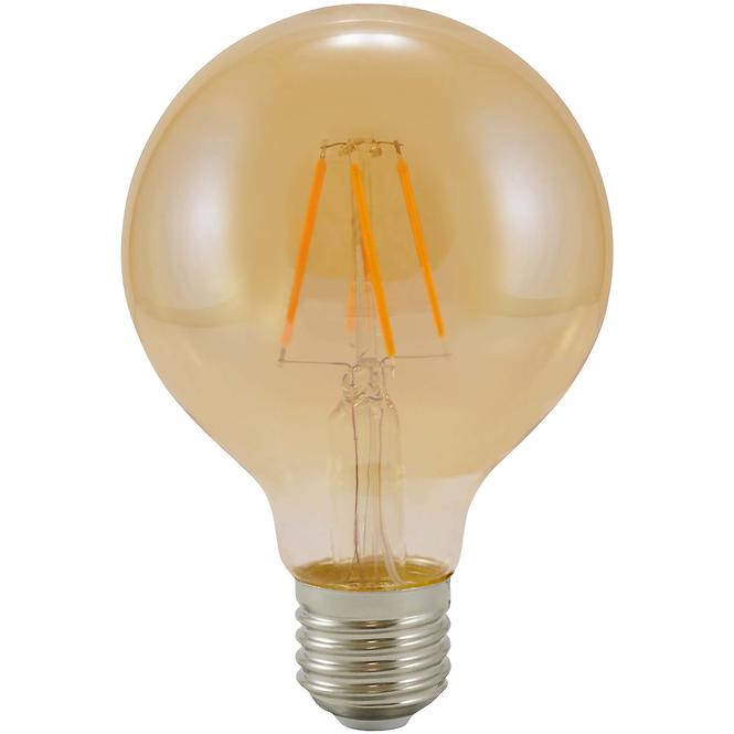 59SL ŻARÓWKA LED G80 E27 4W filament Vintage Amber 304520