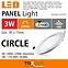 Lampe BC TR 3W LED 2700 k circle ww,4