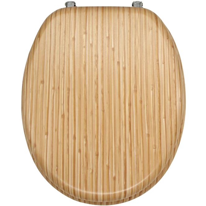 WC-Sitz Furnierholz Bambus