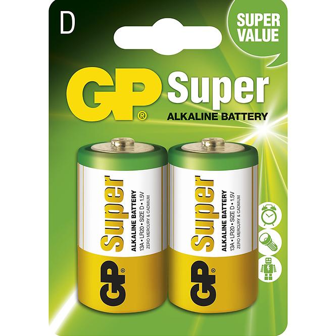 Batterie Super B1341 GP LR20 2BL