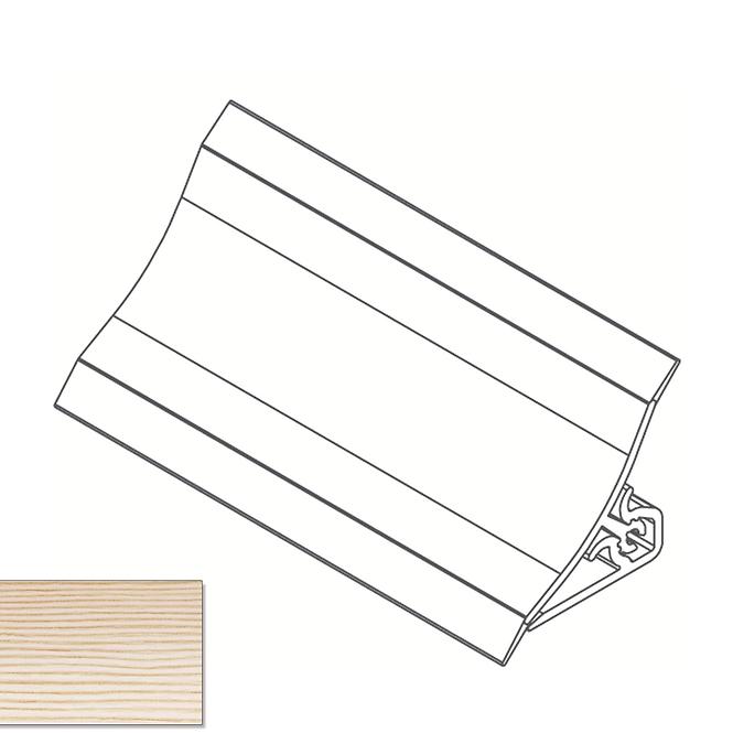 Leiste für Küchenplatte  3m 20x20 – Kiefer Weiß Lws-0