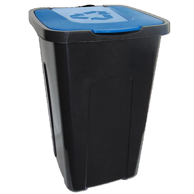 Korb 50l für Abfalltrennung  blau