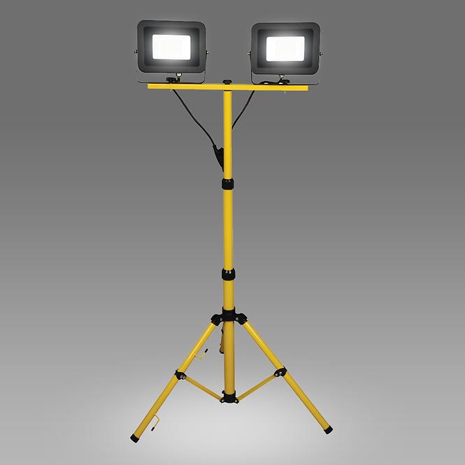 Reflektor LED 2x20W mit Stativu Floodlight Gao 47009