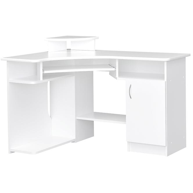 Schreibtisch Marek 125cm Weiß