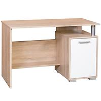 Schreibtisch 115cm Eiche Sonoma/Weiß