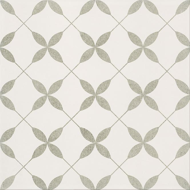 Bodenfliesen Clover gray pattern 29,8/29,8