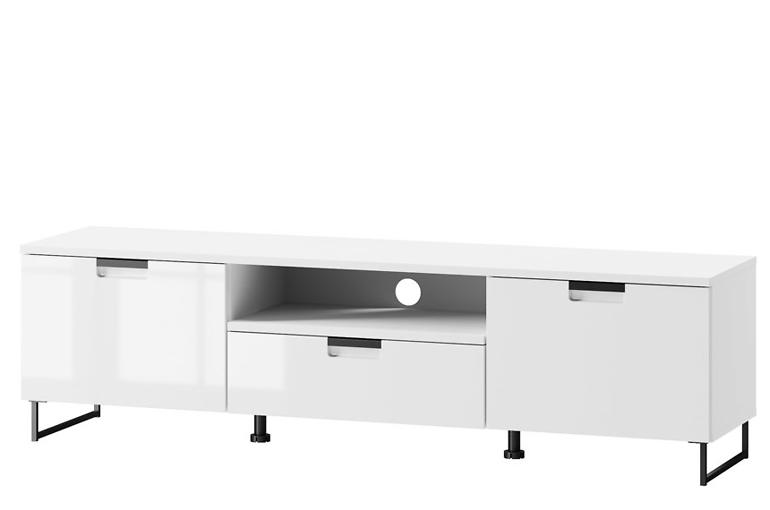 Tv Tisch Megan 160cm Weiß Glanz