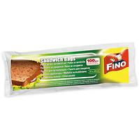 Frühstücksfolienbeutel Fino mit Clips 1 8 x28cm 100St.