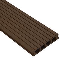 Terrassendiele Schokolade 2400x135x25 REV