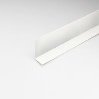 Eckprofil PVC Weisser Satin 10x10x1000