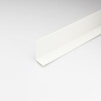 Eckprofil PVC Weisser Satin 15x15x1000