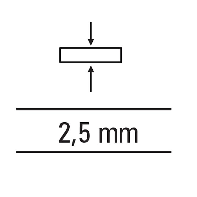 Distanzkreuze mit Griff 2,5mm (70st.)