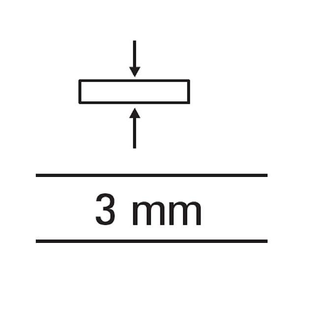 Distanzkreuze mit Griff 3mm (70st.)
