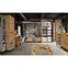 Schreibtisch Lofter 80cm Eiche Wotan/Beton Mill,10