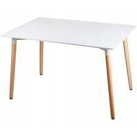 Tisch Bergen 140x80 Weiß