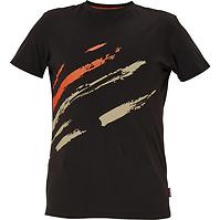 Maas T – Shirt Schwarz/Orange XL