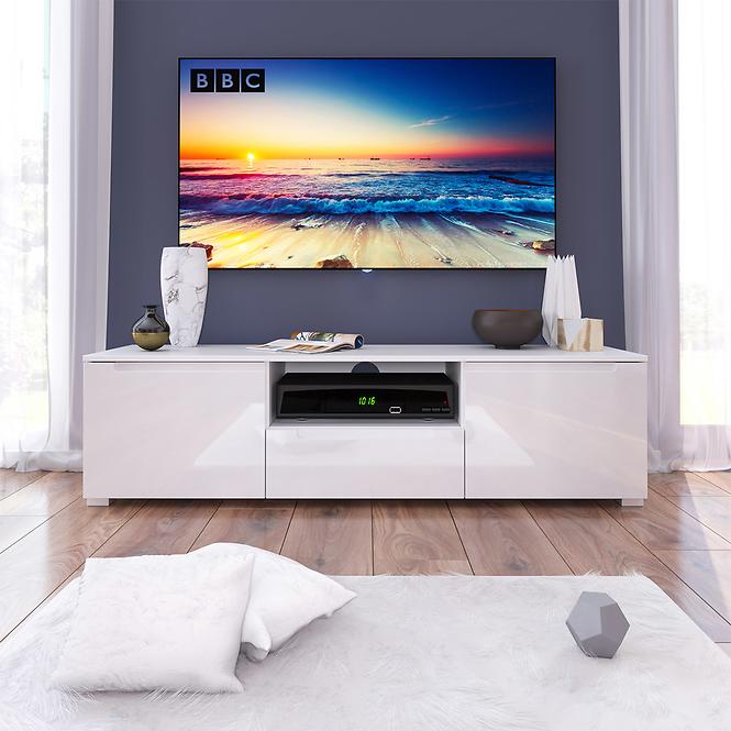 Tv Tisch Hill 155,4cm Weiß