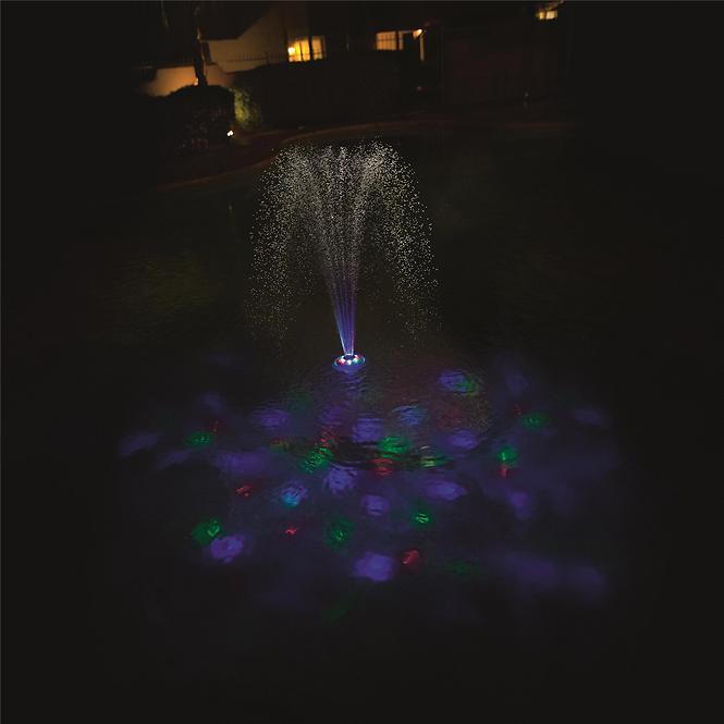 Schwimmende led-poolbeleuchtung 4 Farben 58419