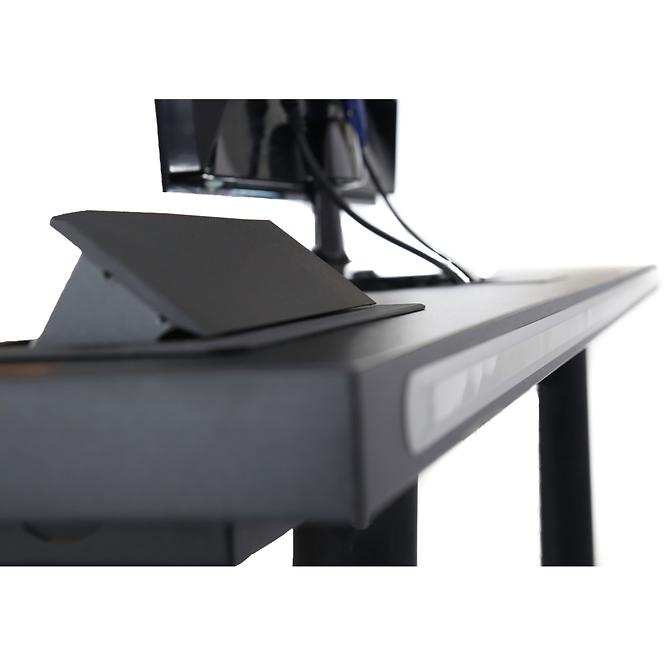 Schreibtisch 136cm Model 1 Schwarz Top