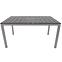 Polywood Tisch Silber/Schwarz 150x90cm,5
