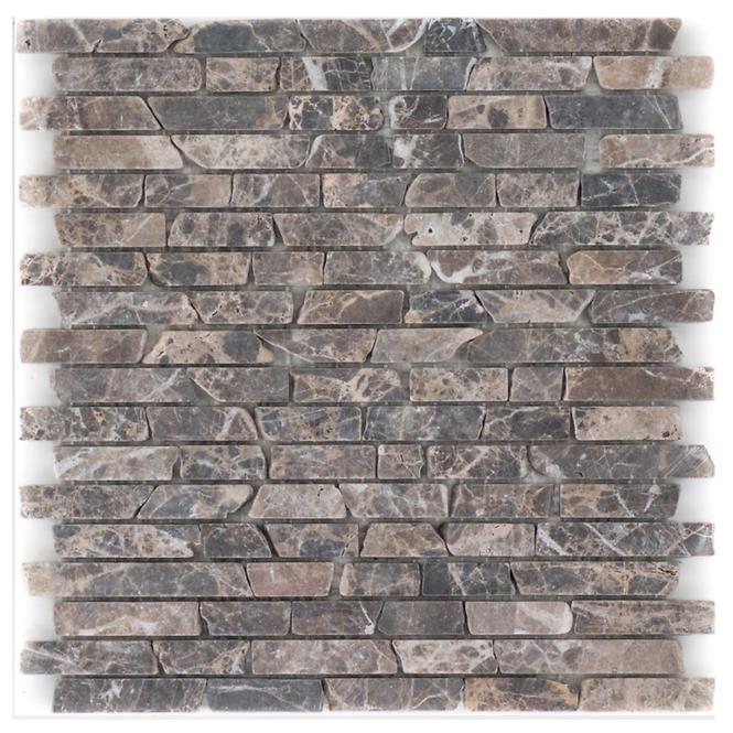 Mosaik Marmor Marron emperador dark 53681 30,5x30,5