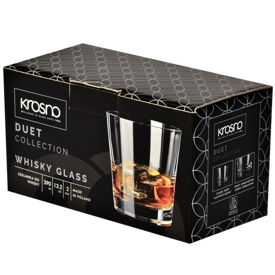Whiskyglas Duet 390 ml 2 Stk.,3