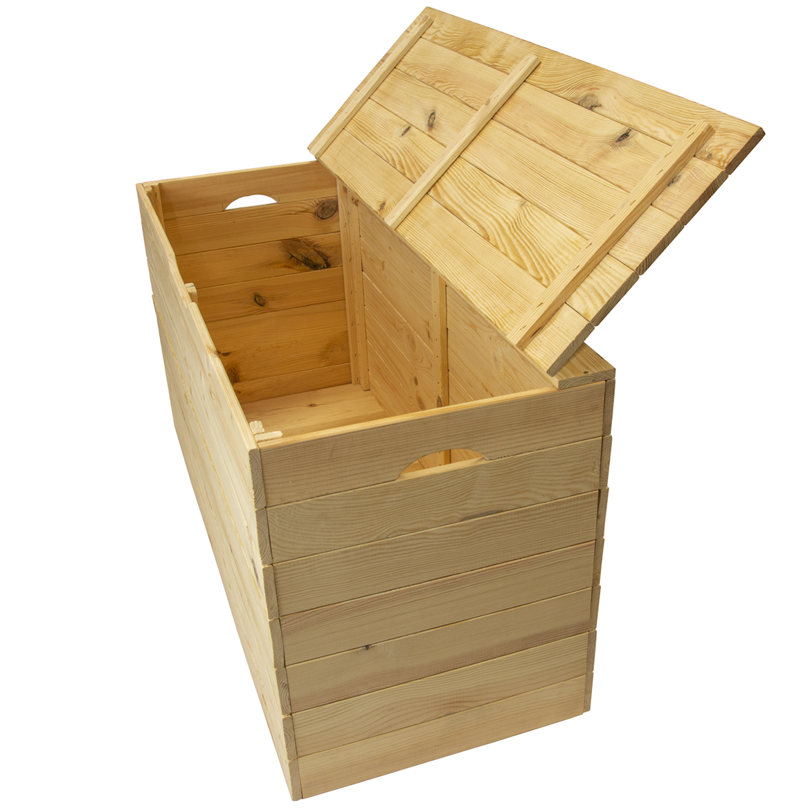 Garten-Aufbewahrungsbox R-Pine Box 200 l,3
