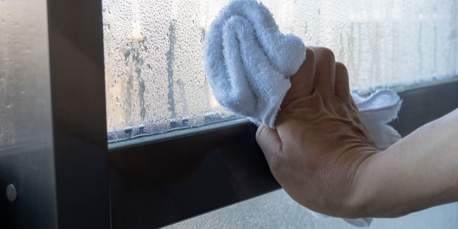 Wie kann man das Beschlagen von Fenstern reduzieren?