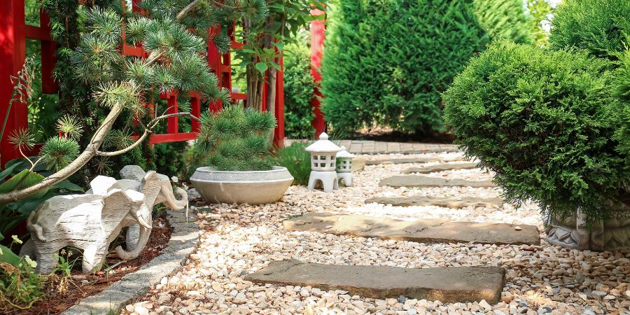 Welche Pflanzen im japanischen Garten pflanzen?