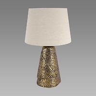 Lampe Magda E27 Gold / Beige 03963 LB1