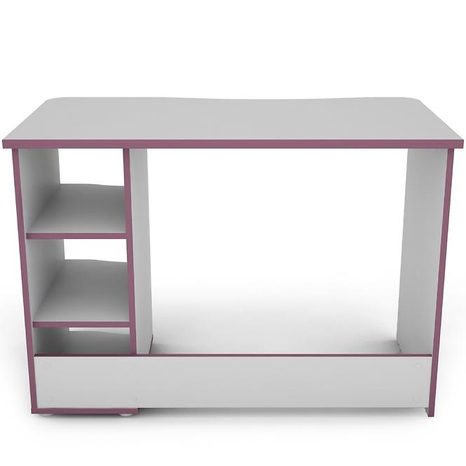 Schreibtisch Matrix 6 weiß/violett