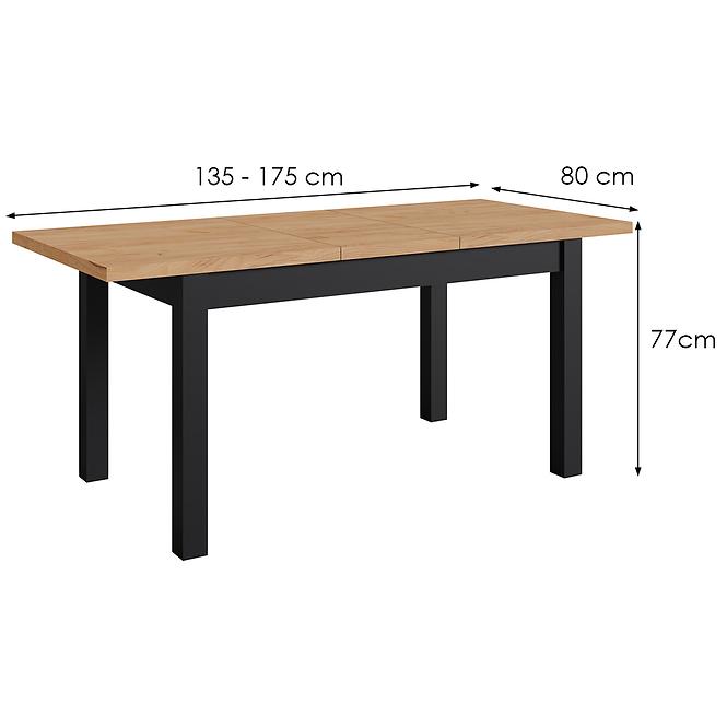Tisch Mini schwarz/craft