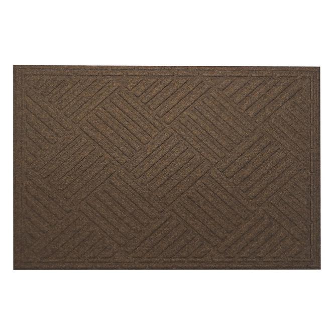 Fußmatte Textil  K-504-1 80x120 cm Braun