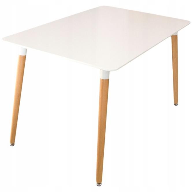 Tisch Bergen 120x80 Weiß